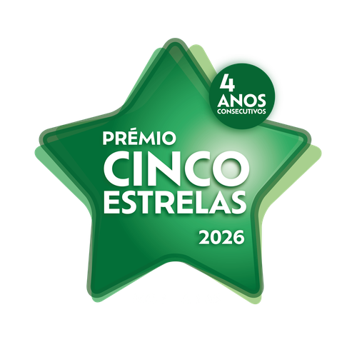 Prémio Cinco Estrelas 2026 - 4 anos consecutivos