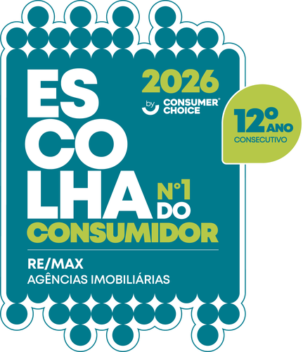 Escolha do Consumidor Nº1 - RE/MAX Agências Imobiliárias - 12º ano consecutivo